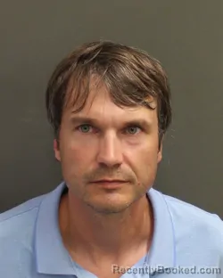 Booking photo from Orange County, Florida