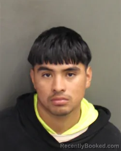 Booking photo from Orange County, Florida