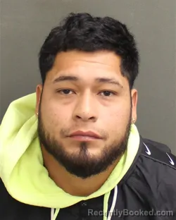 Booking photo from Orange County, Florida