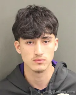 Booking photo from Orange County, Florida