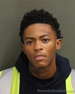 Booking photo from Orange County, Florida