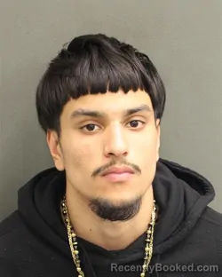 Booking photo from Orange County, Florida