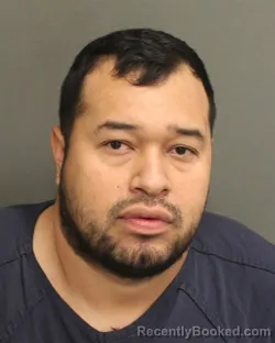 Booking photo from Orange County, Florida