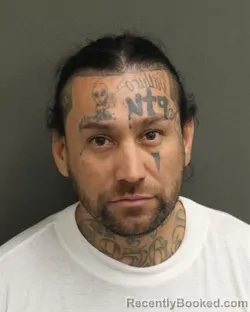 Booking photo from Orange County, Florida