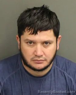 Booking photo from Orange County, Florida