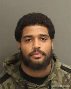 Booking photo from Orange County, Florida