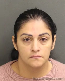 Booking photo from Orange County, Florida