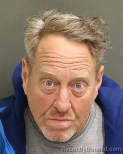 Booking photo from Orange County, Florida