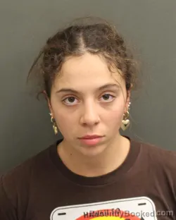 Booking photo from Orange County, Florida