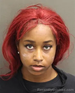 Mugshot of JANELLE CHASITY BROWN booked in Orange County, Florida on April 2, 2026