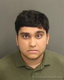 Mugshot of AMARNATH SANJAY PATEL booked in Orange County, Florida on April 2, 2026