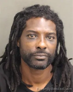 Mugshot of TERRANCE LAMAR HOLLOMAN booked in Orange County, Florida on April 2, 2026