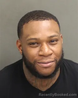 Mugshot of DARREN LORENZO BOSTICK booked in Orange County, Florida on April 5, 2026