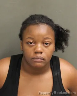 Mugshot of ARNIYA JAMONIQUEBRA JONES booked in Orange County, Florida on April 15, 2026