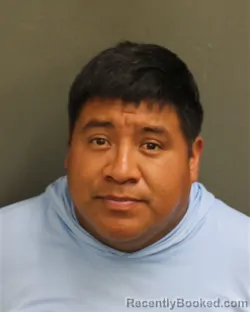 Mugshot of PORFIRIO AGUSTIN DOMINGUEZLOPEZ booked in Orange County, Florida on April 15, 2026