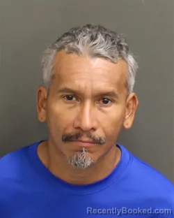 Mugshot of SABAS ORLANDO SOLISRODRIGUEZ booked in Orange County, Florida on April 15, 2026