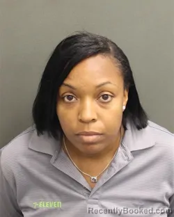 Mugshot of DANEKA ROCHELLE BROWN booked in Orange County, Florida on April 15, 2026