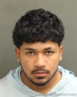 Mugshot of CRISTIAN DENILSON GARCIACASTANEDA booked in Orange County, Florida on April 16, 2026