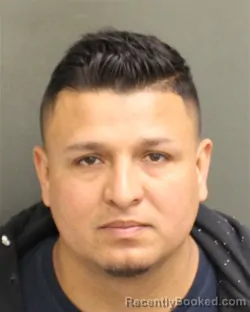 Mugshot of DANIEL RUIZVAZQUEZ booked in Orange County, Florida on April 16, 2026