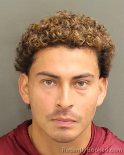 Mugshot of DORIAN JESUS ALVAREZCHI booked in Orange County, Florida on April 16, 2026