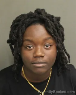 Mugshot of TNIYAH BRIDGES booked in Orange County, Florida on April 16, 2026