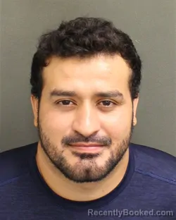 Mugshot of LUDWIN JOSE BARRERAGARCIA booked in Orange County, Florida on April 16, 2026