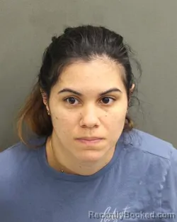 Mugshot of GABRIELA PATRICIA ORTIZALVARADO booked in Orange County, Florida on April 17, 2026