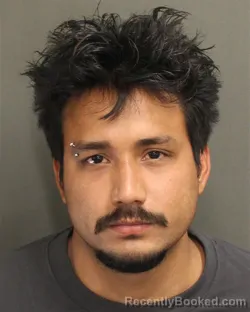Mugshot of SERGIO JOSE CAMACHO booked in Orange County, Florida on April 17, 2026