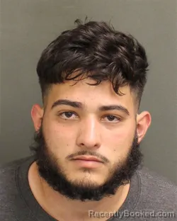 Mugshot of ERNESTO EMANUEL ZUBIZARRETA booked in Orange County, Florida on April 17, 2026