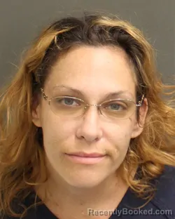 Mugshot of ANGELA LYNN STONE booked in Orange County, Florida on April 18, 2026