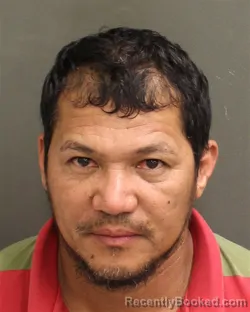 Mugshot of MARIO ALFONSO ESPINOZALAINEZ booked in Orange County, Florida on April 18, 2026