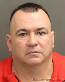 Mugshot of MOISES MERCADOGONZALEZ booked in Orange County, Florida on April 18, 2026