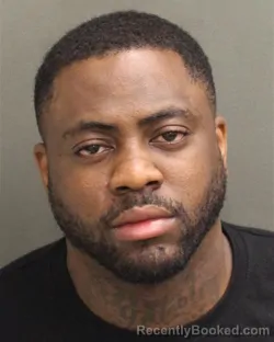 Mugshot of DAQUANE JAMES FELIX booked in Orange County, Florida on April 18, 2026