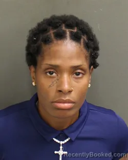 Mugshot of CHANTEL LASHAY WILLIAMS booked in Orange County, Florida on April 18, 2026