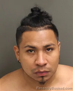 Mugshot of EDENILSON ORTIZCARPIO booked in Orange County, Florida on April 18, 2026