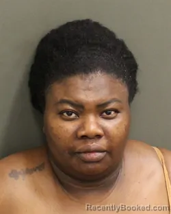 Mugshot of MICHELINE BARTHELEMY booked in Orange County, Florida on April 19, 2026