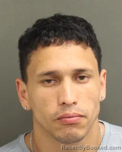 Mugshot of IVAN YORTANIER VILORIAROJAS booked in Orange County, Florida on April 19, 2026