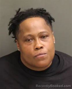 Mugshot of LATOYA SHARAE POWELL booked in Orange County, Florida on April 19, 2026