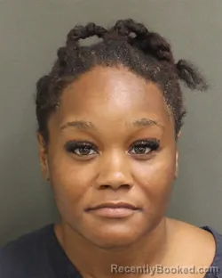 Mugshot of AUTIYANA YVETTE BUSH booked in Orange County, Florida on April 19, 2026