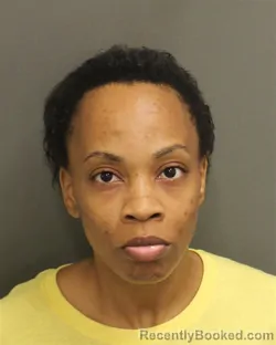 Mugshot of DARRISHA LEONDRA WARD booked in Orange County, Florida on April 19, 2026