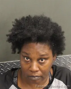Mugshot of BARESHA ANQUNITE WILLIAMS booked in Orange County, Florida on April 20, 2026