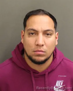 Mugshot of BRYAN ALEJANDRO PARAJONBLANDON booked in Orange County, Florida on April 20, 2026