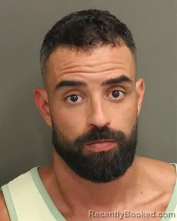 Mugshot of DANILO MOREIRABARROS booked in Orange County, Florida on April 20, 2026