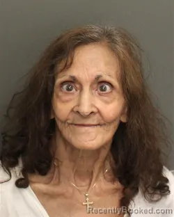 Mugshot of LINDA MAE SERRANO booked in Orange County, Florida on April 20, 2026
