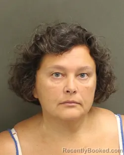 Mugshot of ANZHELIKA YELNIKOVA booked in Orange County, Florida on April 20, 2026