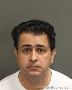Mugshot of VAGNER SOARES DEALMEIDA booked in Orange County, Florida on April 20, 2026