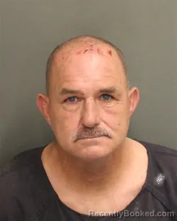 Mugshot of DAVID WAYNE WORLEY booked in Orange County, Florida on April 20, 2026