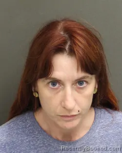 Mugshot of APRIL MICHELLE DERICK booked in Orange County, Florida on April 20, 2026