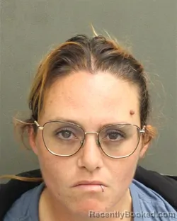 Mugshot of LAYCELEE NICOLE DELANEY booked in Orange County, Florida on April 21, 2026