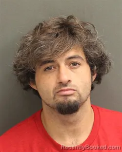 Mugshot of JACOB R WINNIE booked in Orange County, Florida on April 21, 2026